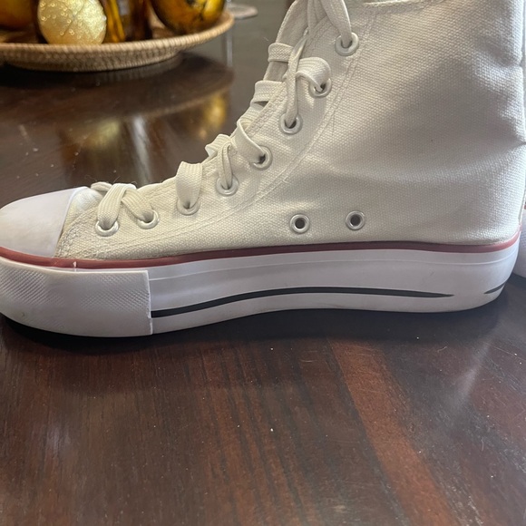 Converse inspired Off-White High-Top Sneakers - Picture 6 of 7
